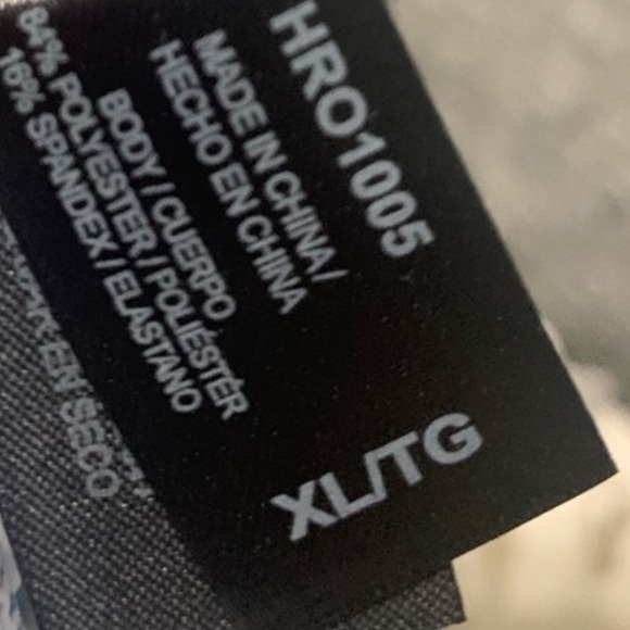 Hurley Blue tie-dye rash guard, one piece bathing suit zipper pull back Size XL - Picture 16 of 16